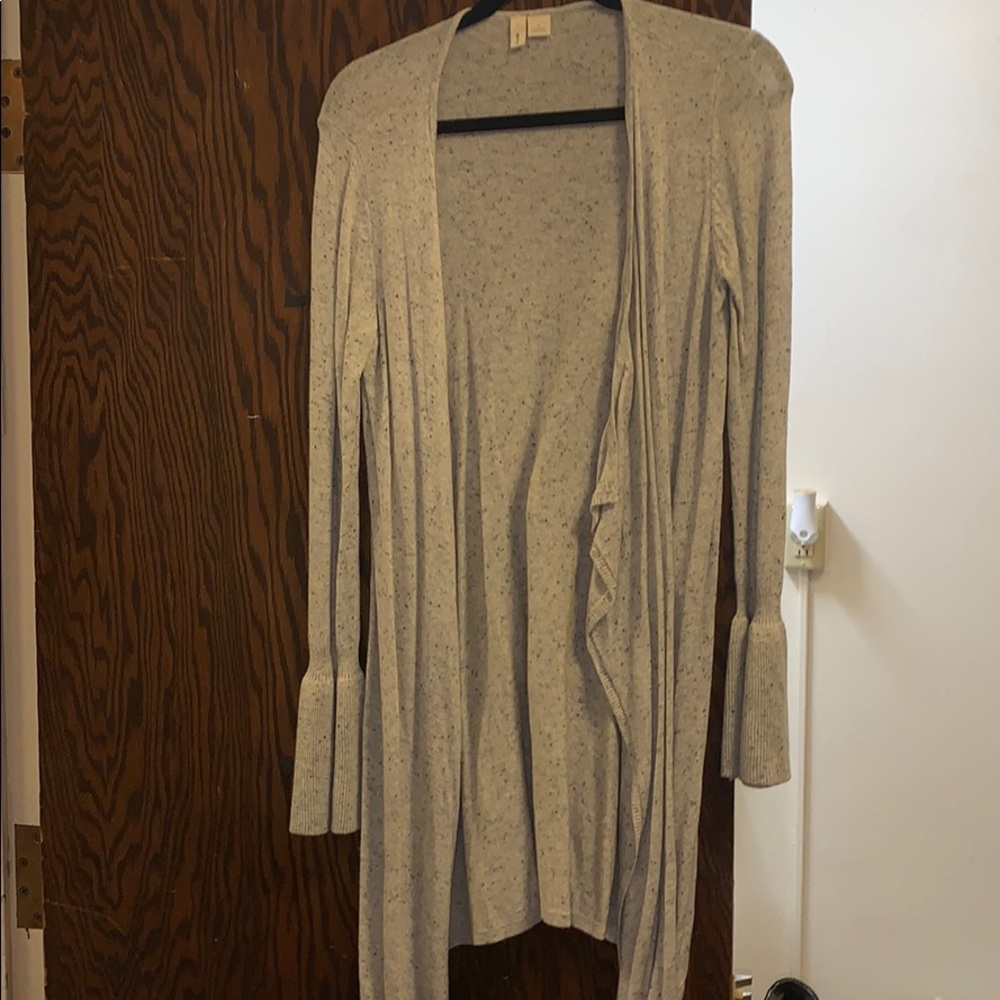 Grey cardigan- Anthropologie